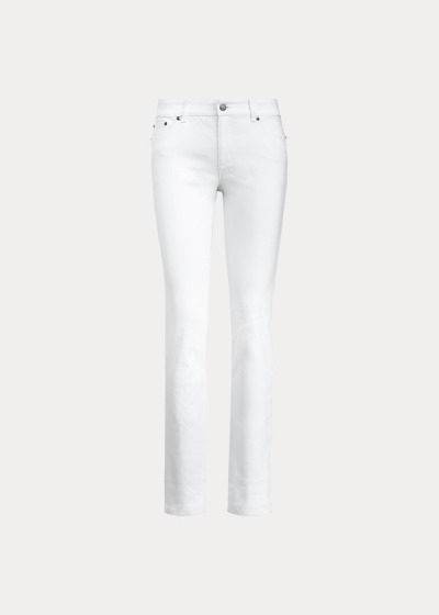 Women's Ralph Lauren Slimming Premier Straight Jeans | 743082OQZ